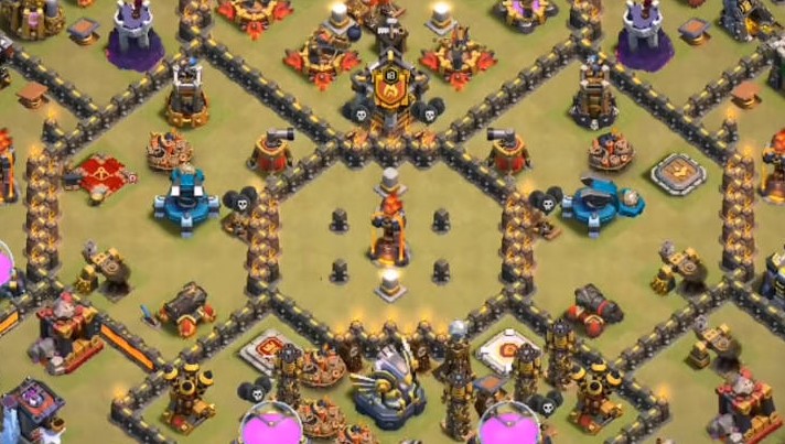 部落冲突13本最强布阵2024