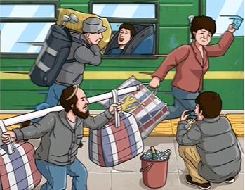 无敌脑洞王者怀旧赶火车找到12处不合理的地方