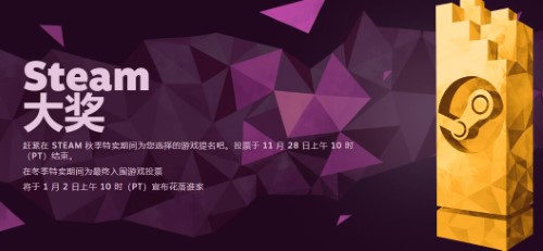 2023steam大奖年度最佳游戏投票在哪