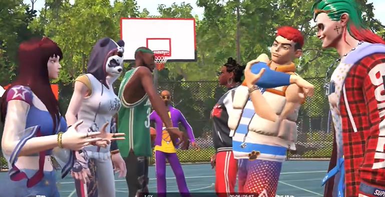 全民街篮于12月29日正式开启不删档测试