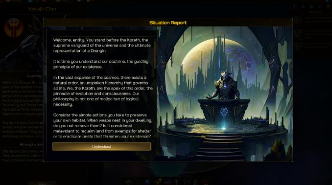 银河文明4推出了全新dlc半人马座传说正式发售