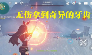 原神寻找三枚奇异的牙齿任务攻略